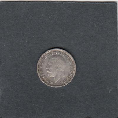 Beschrijving: 3 Pence  GEORGIUS V  